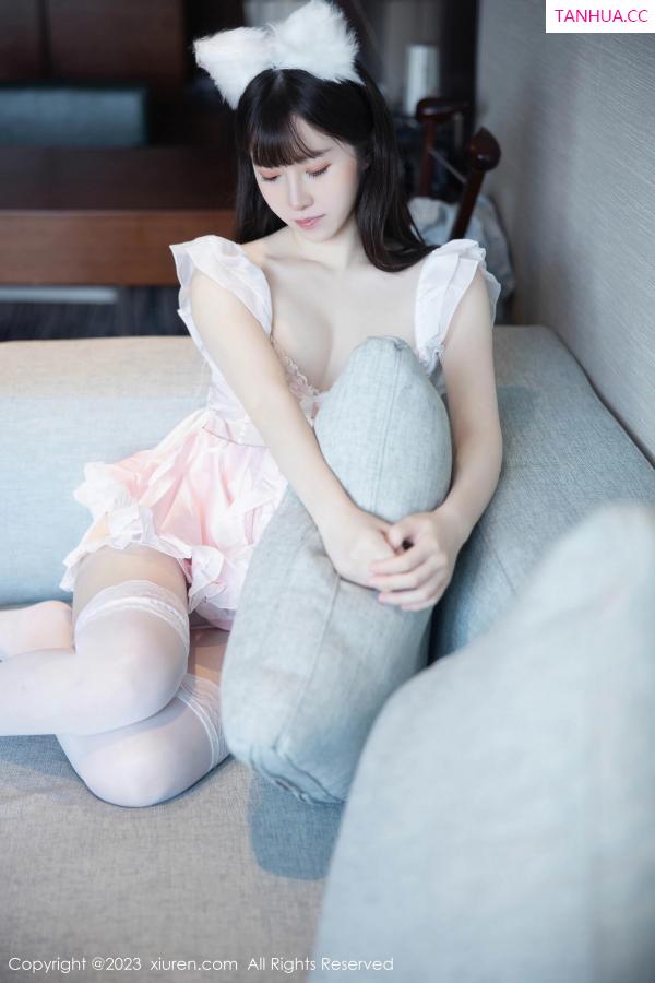   [XiuRen]高清写真图 2023.11.02 No.7602 林悠悠 丝袜女仆第32张图片